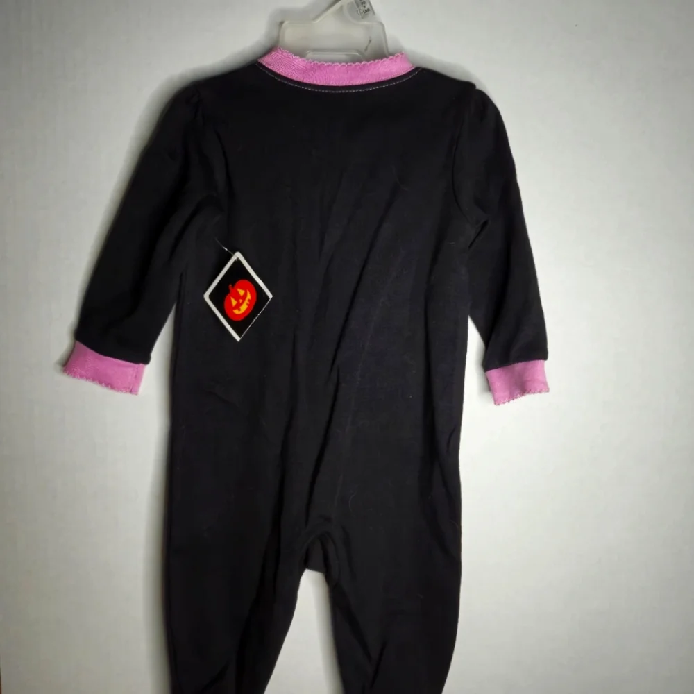HALLOWEEN SLEEP AND PLAY GIRLS SKELETON SIZE‎ 3-6 MONTHS